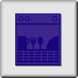 Download free food covered dishwasher icon